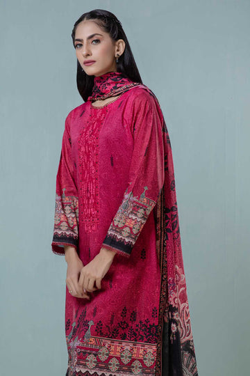 Bonanza Satrangi D Pink Lawn Suit Rsk223p68 Eid Pret 2022 Online Shopping